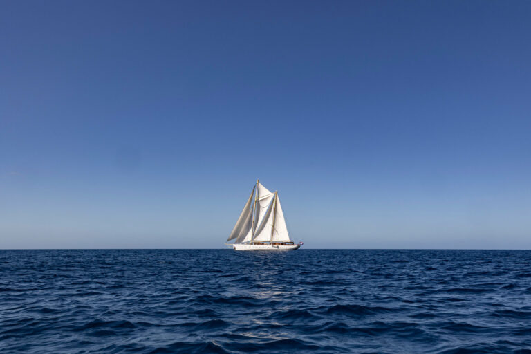Segelyacht Chronos unter Segeln
