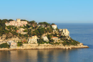 Nizza - Villen am Cap de Nice über dem Meer