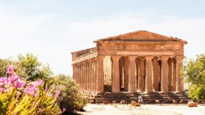 Porto Empedocle auf Sizilien - Concordia-Tempel im Tal der Tempel bei Agrigent