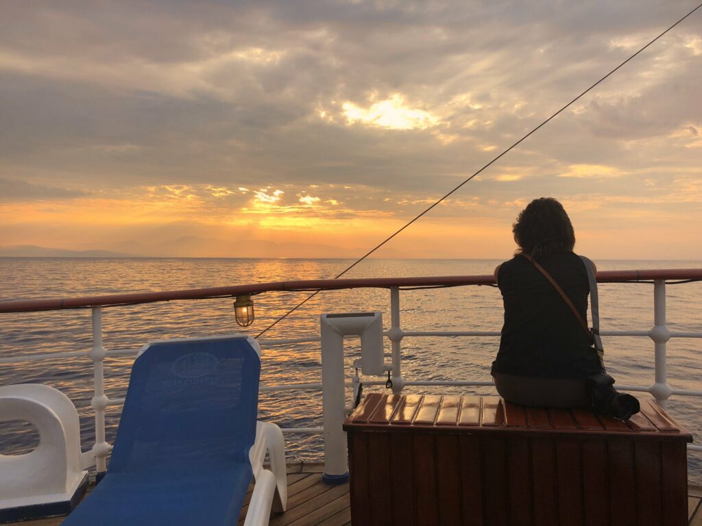 Blick über das Meer