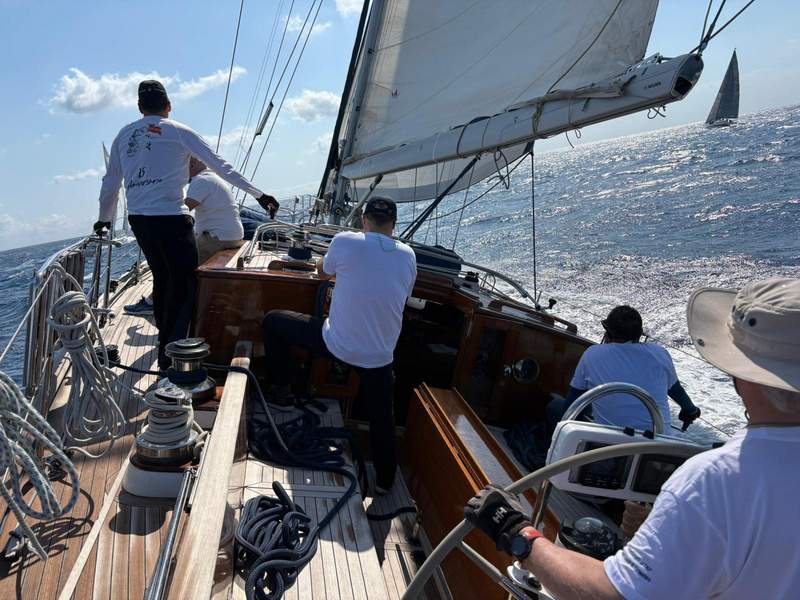 Lilli vor Palma de Mallorca